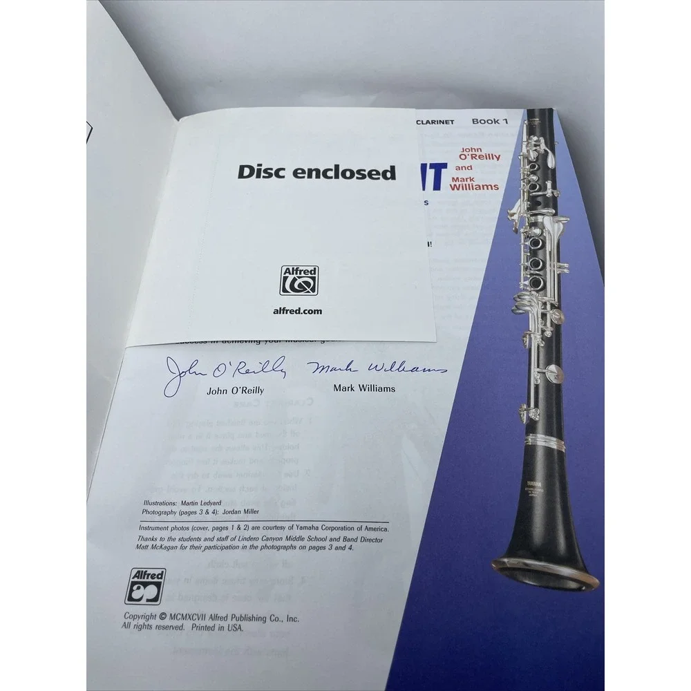 Accent on Achievement Beginner‎ Clarinet Music Sheets Clarinet, Book w/ New CD